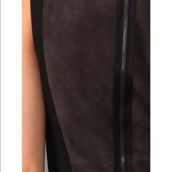 💛 $895 Rag and Bone Harrow Suede Dress - Picture 7 of 10